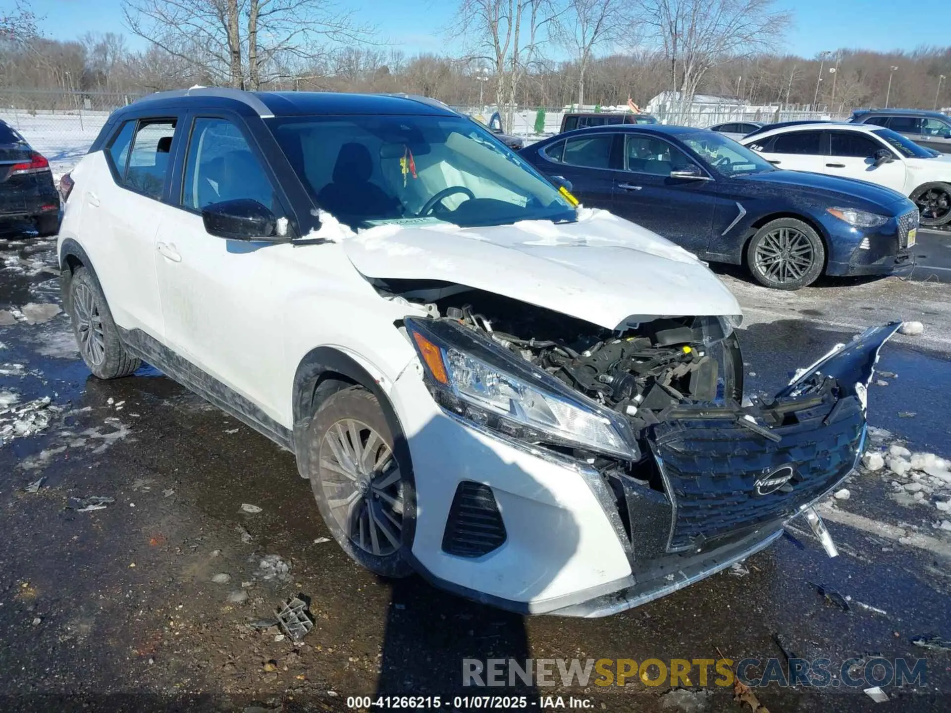 1 Photograph of a damaged car 3N1CP5CV9RL511934 NISSAN KICKS 2024