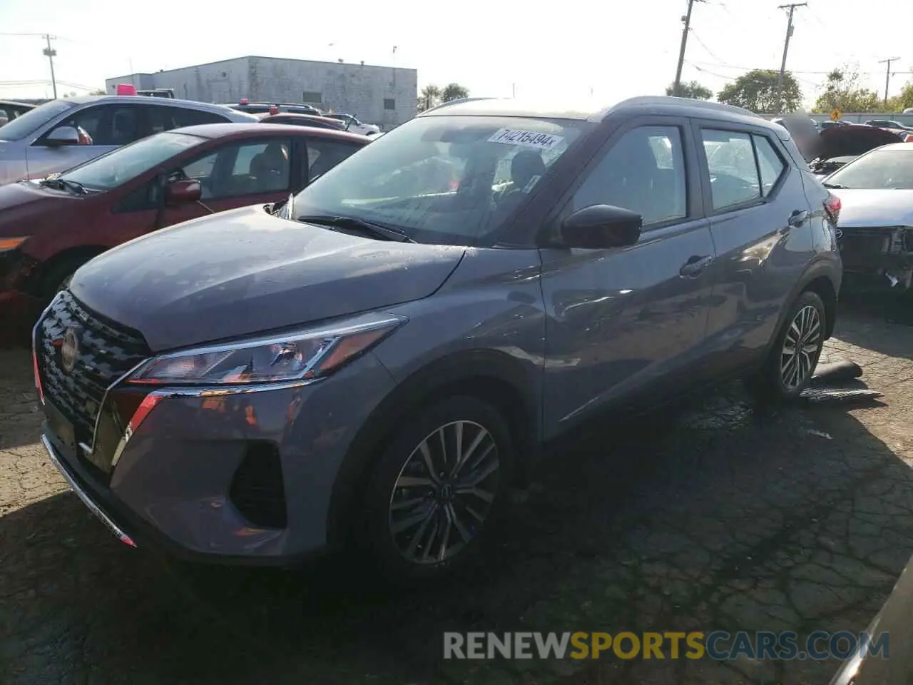 1 Photograph of a damaged car 3N1CP5CV9RL512842 NISSAN KICKS 2024