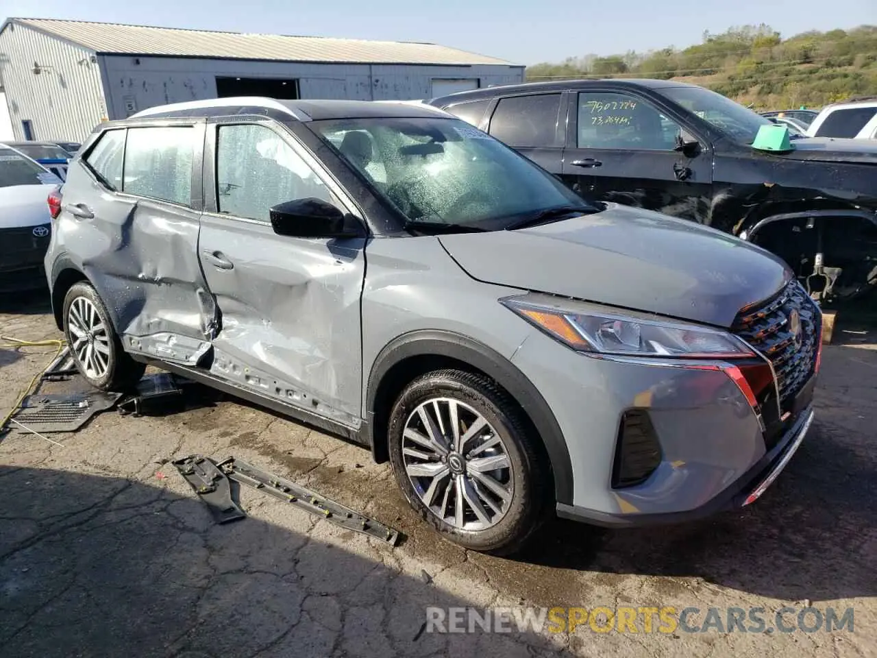 4 Photograph of a damaged car 3N1CP5CV9RL512842 NISSAN KICKS 2024