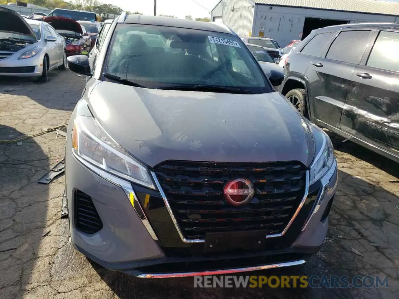 5 Photograph of a damaged car 3N1CP5CV9RL512842 NISSAN KICKS 2024