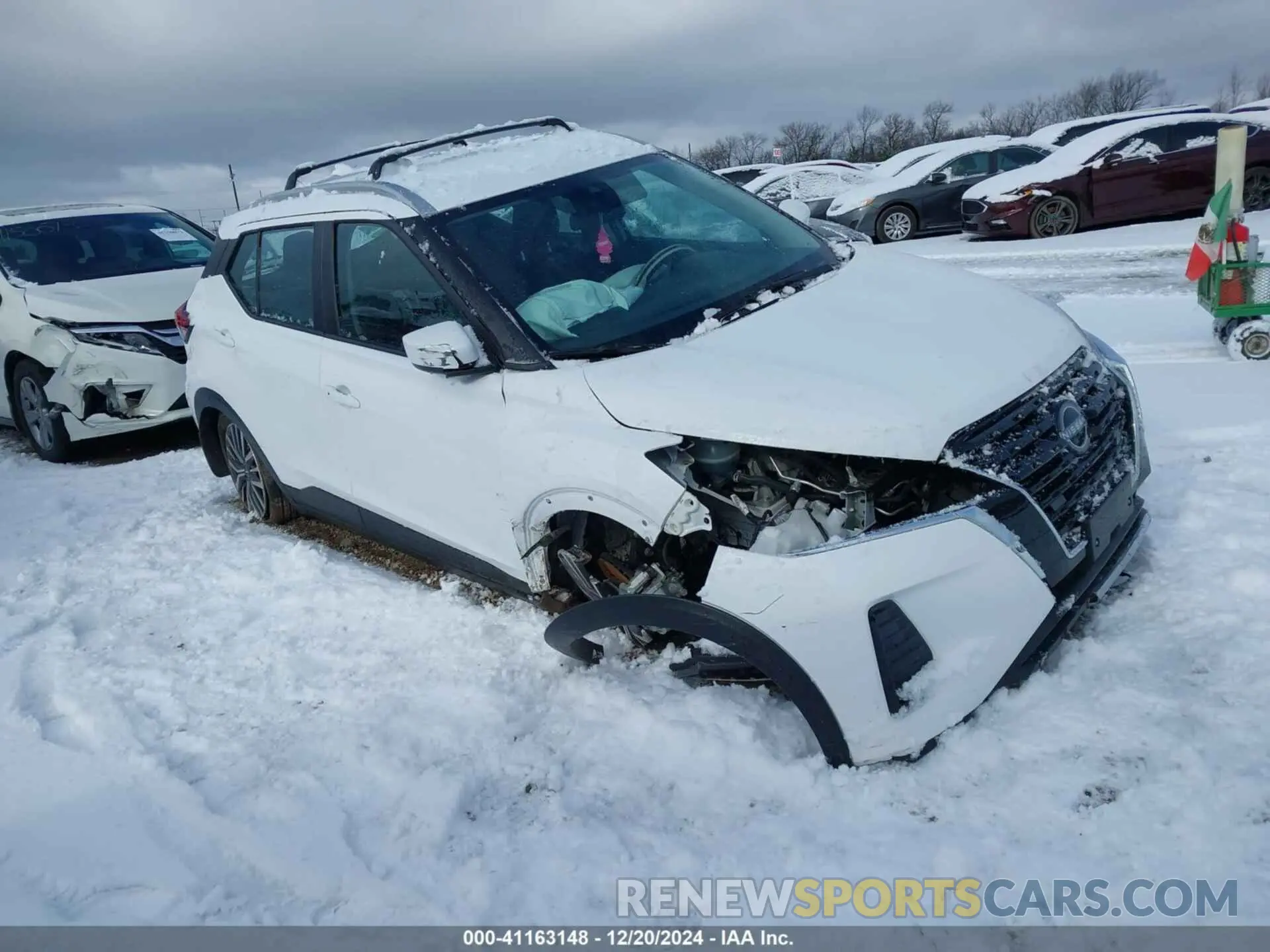 1 Photograph of a damaged car 3N1CP5CV9RL520696 NISSAN KICKS 2024