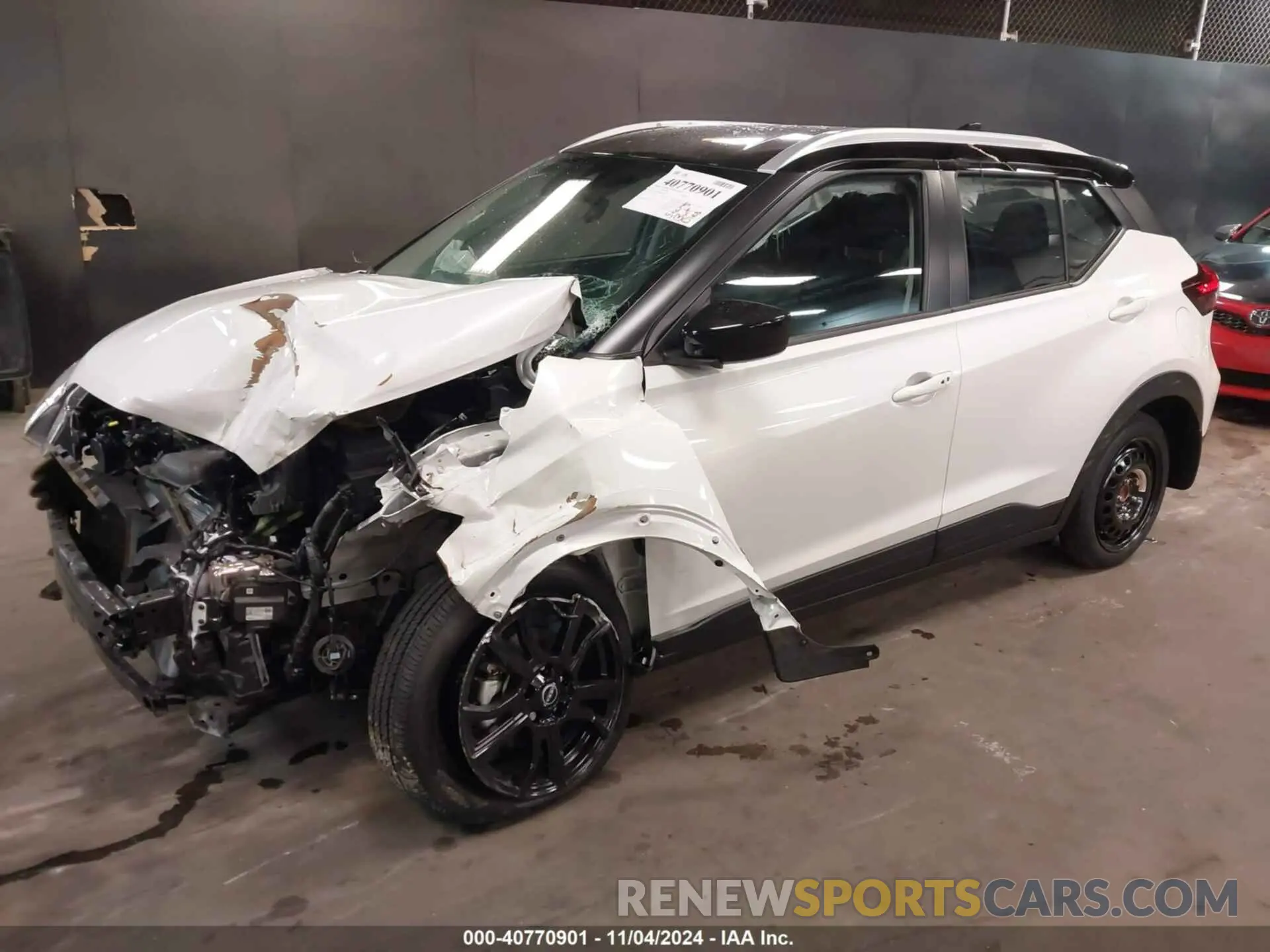 2 Photograph of a damaged car 3N1CP5CV9RL536445 NISSAN KICKS 2024