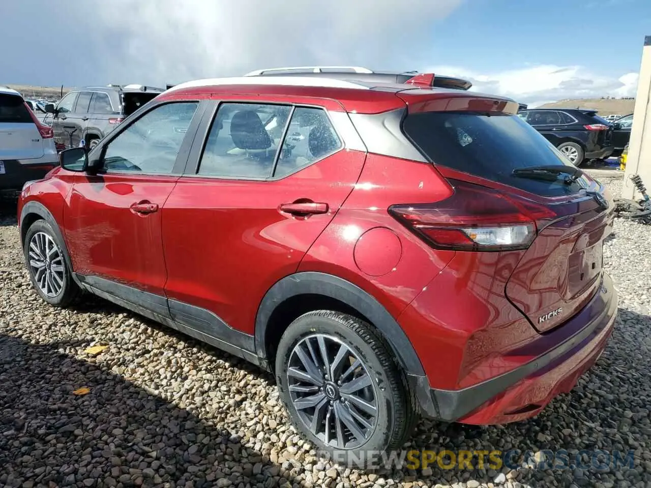 2 Photograph of a damaged car 3N1CP5CV9RL565797 NISSAN KICKS 2024