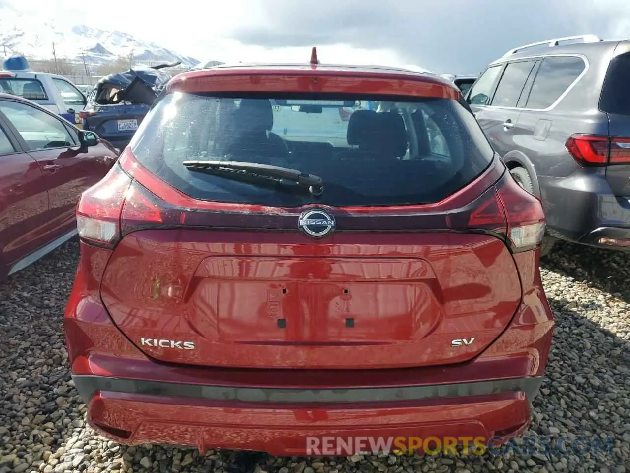 6 Photograph of a damaged car 3N1CP5CV9RL565797 NISSAN KICKS 2024