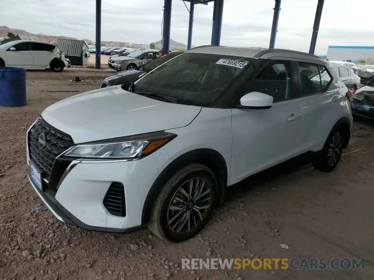 1 Photograph of a damaged car 3N1CP5CVXRL483397 NISSAN KICKS 2024