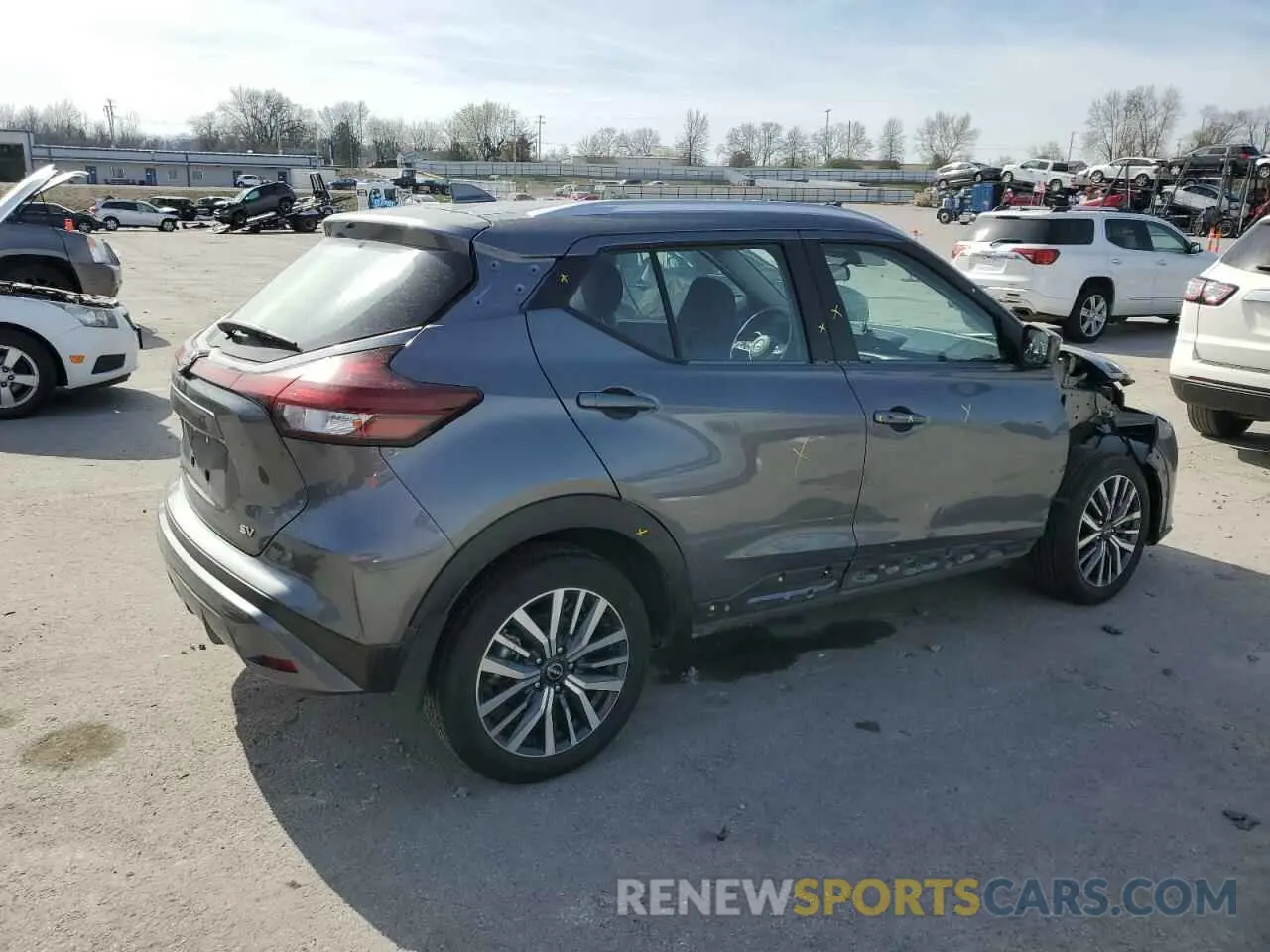 3 Photograph of a damaged car 3N1CP5CVXRL483738 NISSAN KICKS 2024