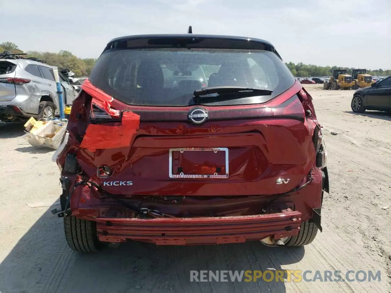 6 Photograph of a damaged car 3N1CP5CVXRL560219 NISSAN KICKS 2024