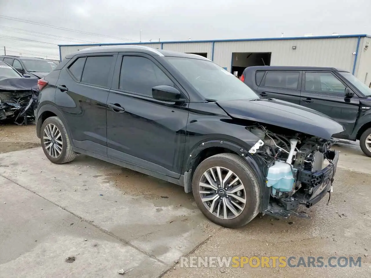 4 Photograph of a damaged car 3N1CP5CVXRL560821 NISSAN KICKS 2024