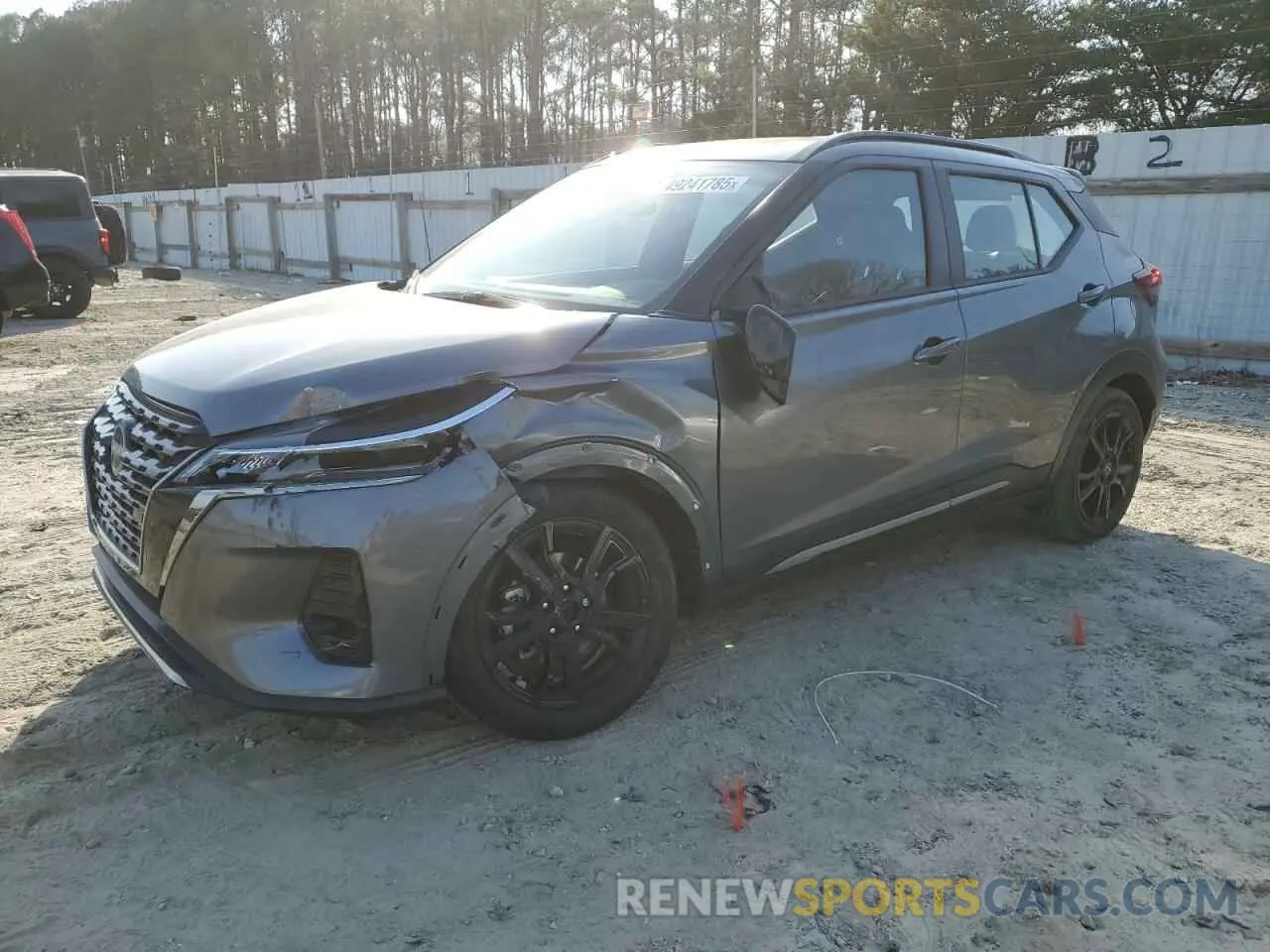 1 Photograph of a damaged car 3N1CP5DV0RL535473 NISSAN KICKS 2024