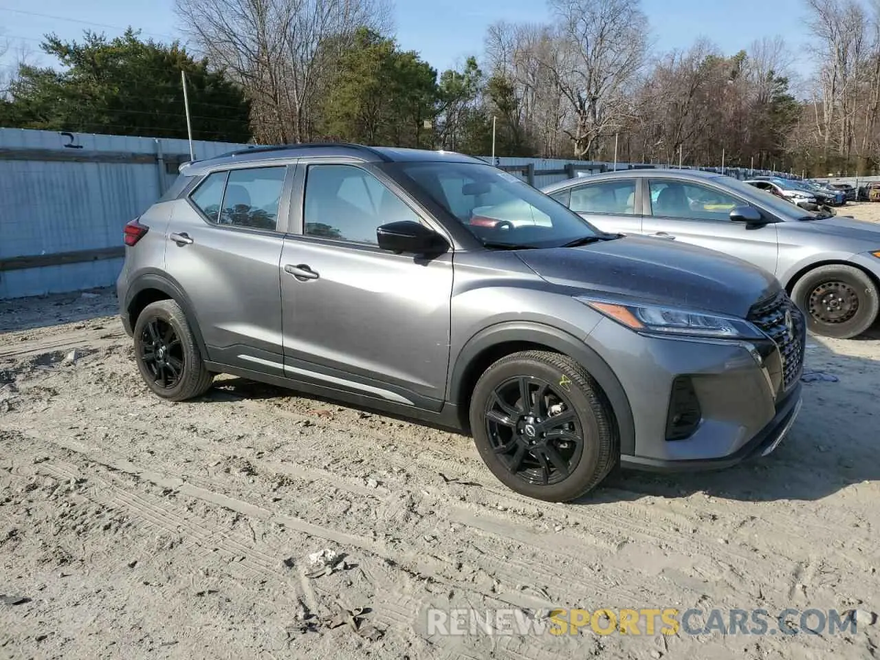 4 Photograph of a damaged car 3N1CP5DV0RL535473 NISSAN KICKS 2024