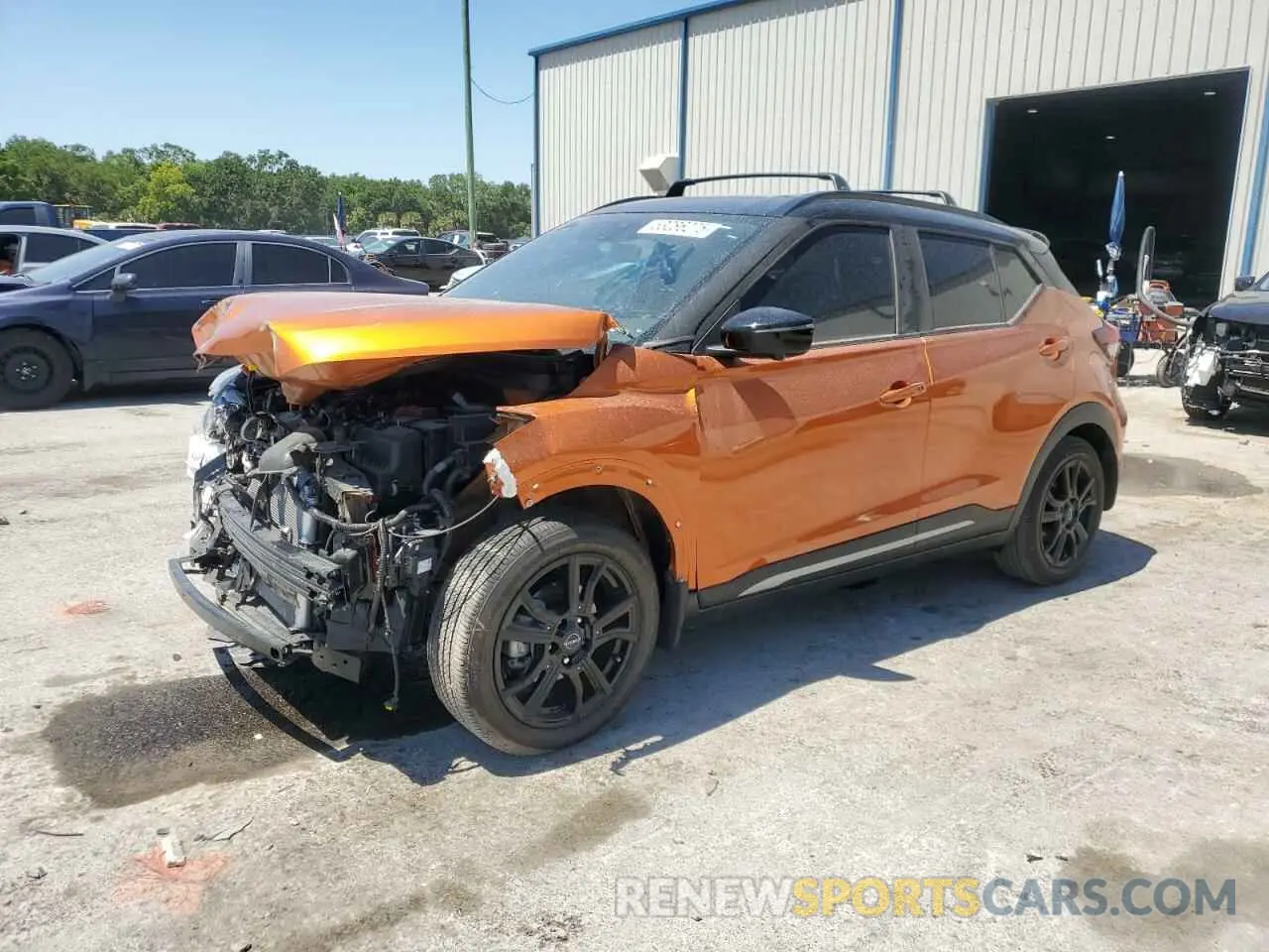 1 Photograph of a damaged car 3N1CP5DV1RL490270 NISSAN KICKS 2024