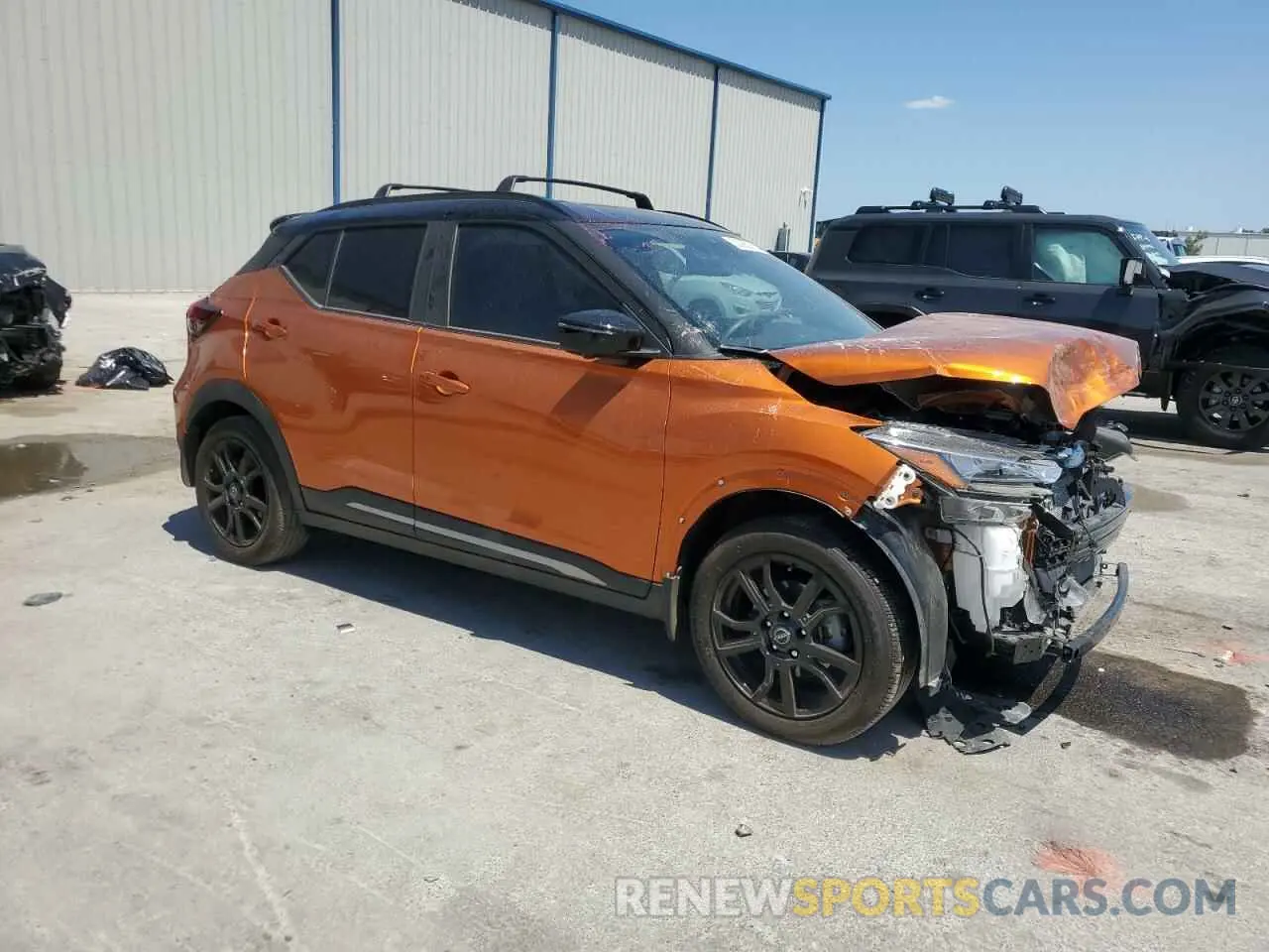 4 Photograph of a damaged car 3N1CP5DV1RL490270 NISSAN KICKS 2024