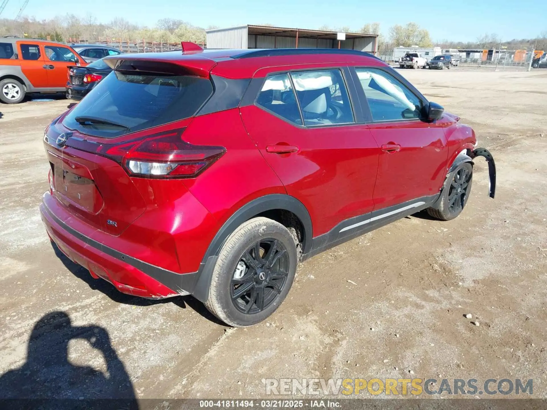 4 Photograph of a damaged car 3N1CP5DV1RL560916 NISSAN KICKS 2024
