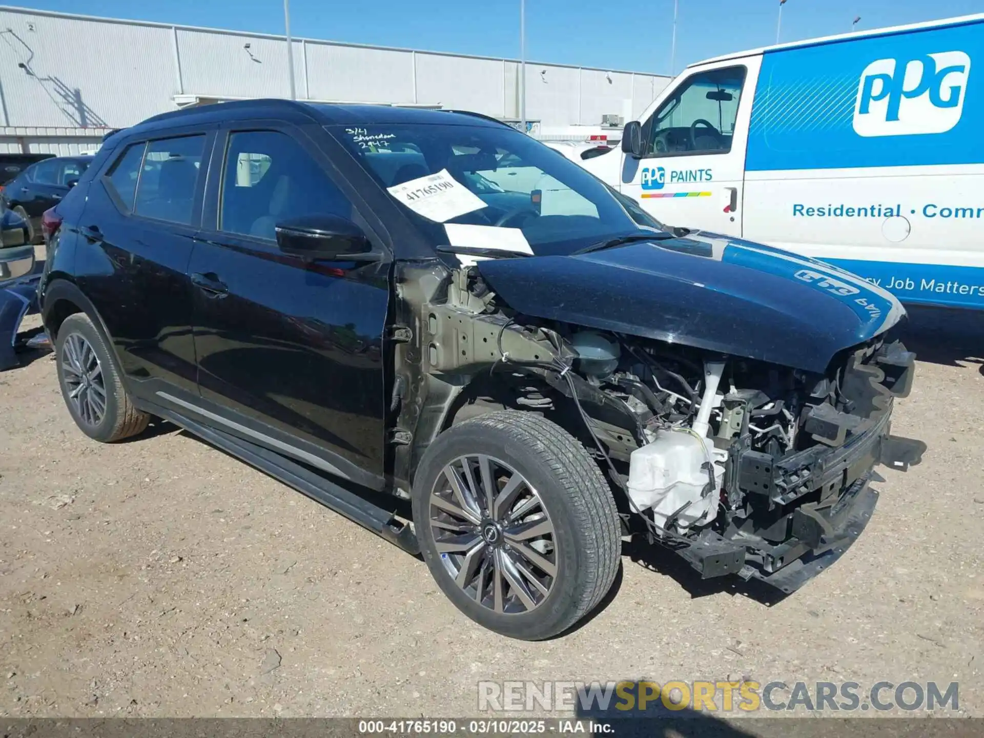 1 Photograph of a damaged car 3N1CP5DV2RL481822 NISSAN KICKS 2024