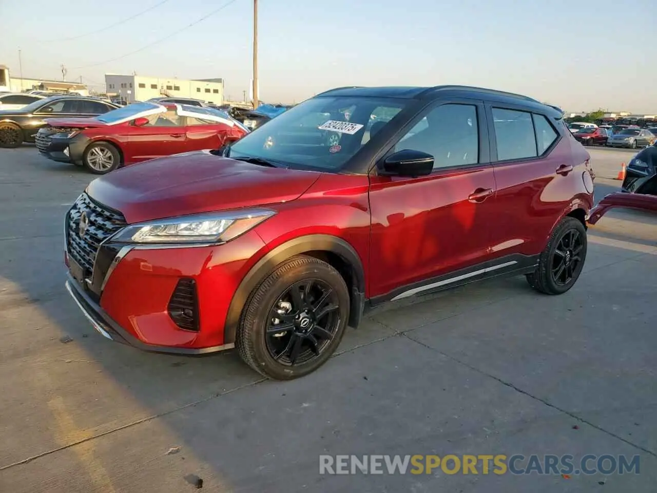 1 Photograph of a damaged car 3N1CP5DV2RL558317 NISSAN KICKS 2024