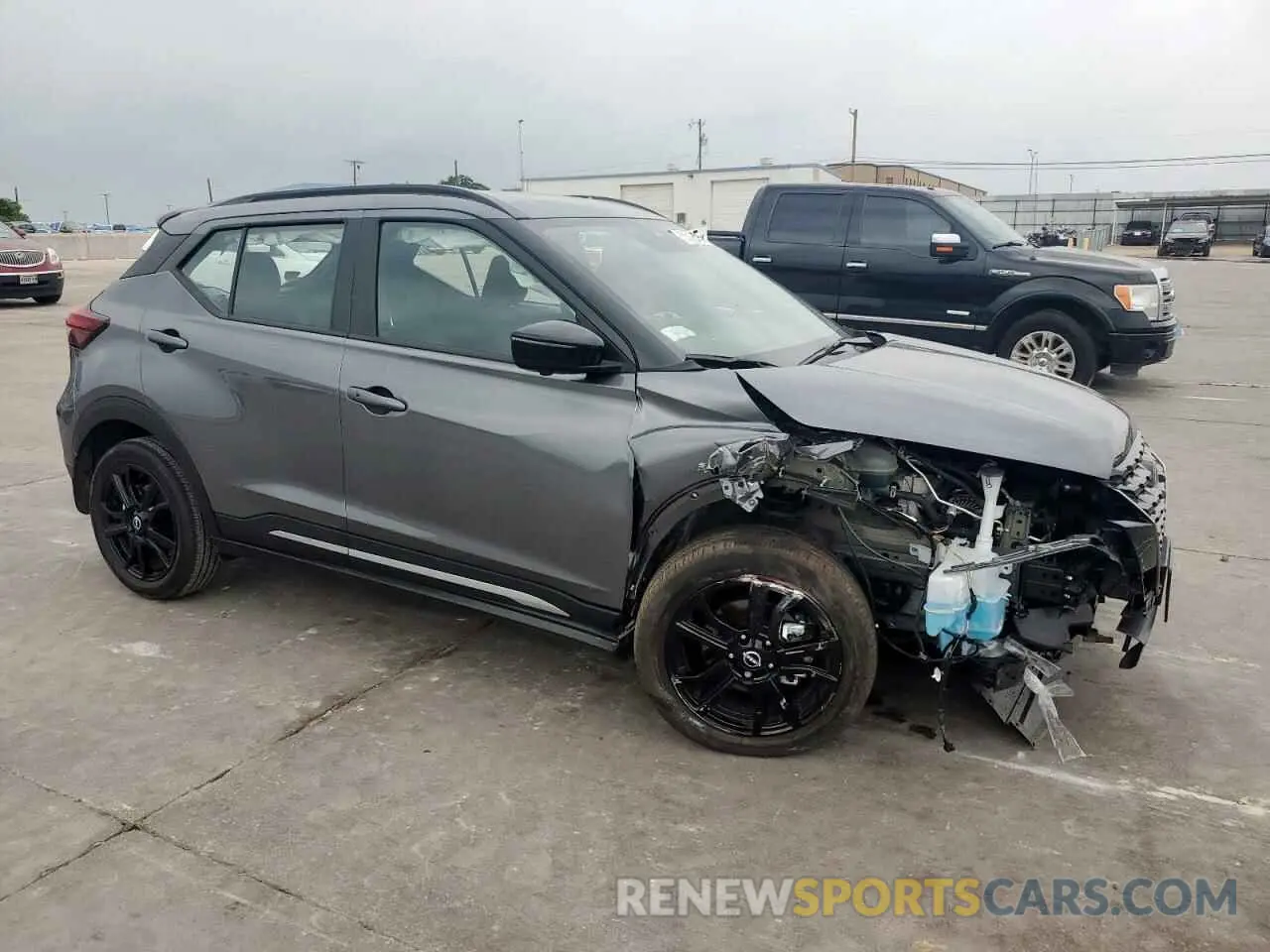 4 Photograph of a damaged car 3N1CP5DV2RL558463 NISSAN KICKS 2024