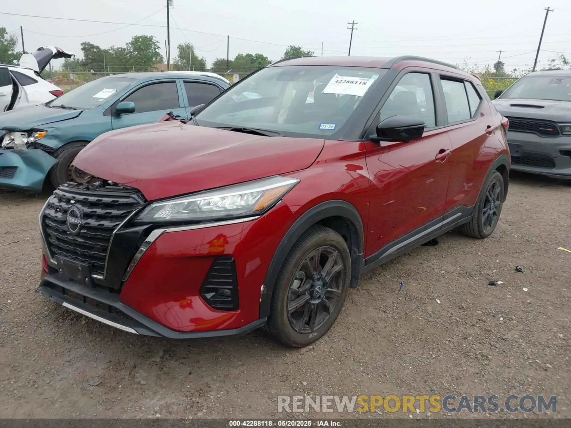 2 Photograph of a damaged car 3N1CP5DV4RL500838 NISSAN KICKS 2024
