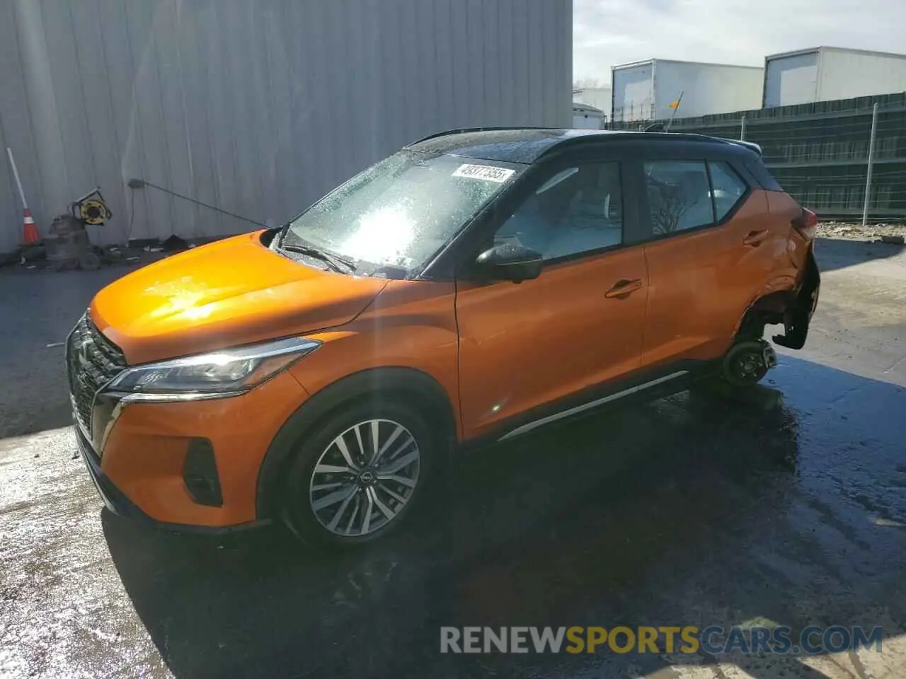 1 Photograph of a damaged car 3N1CP5DV4RL501584 NISSAN KICKS 2024