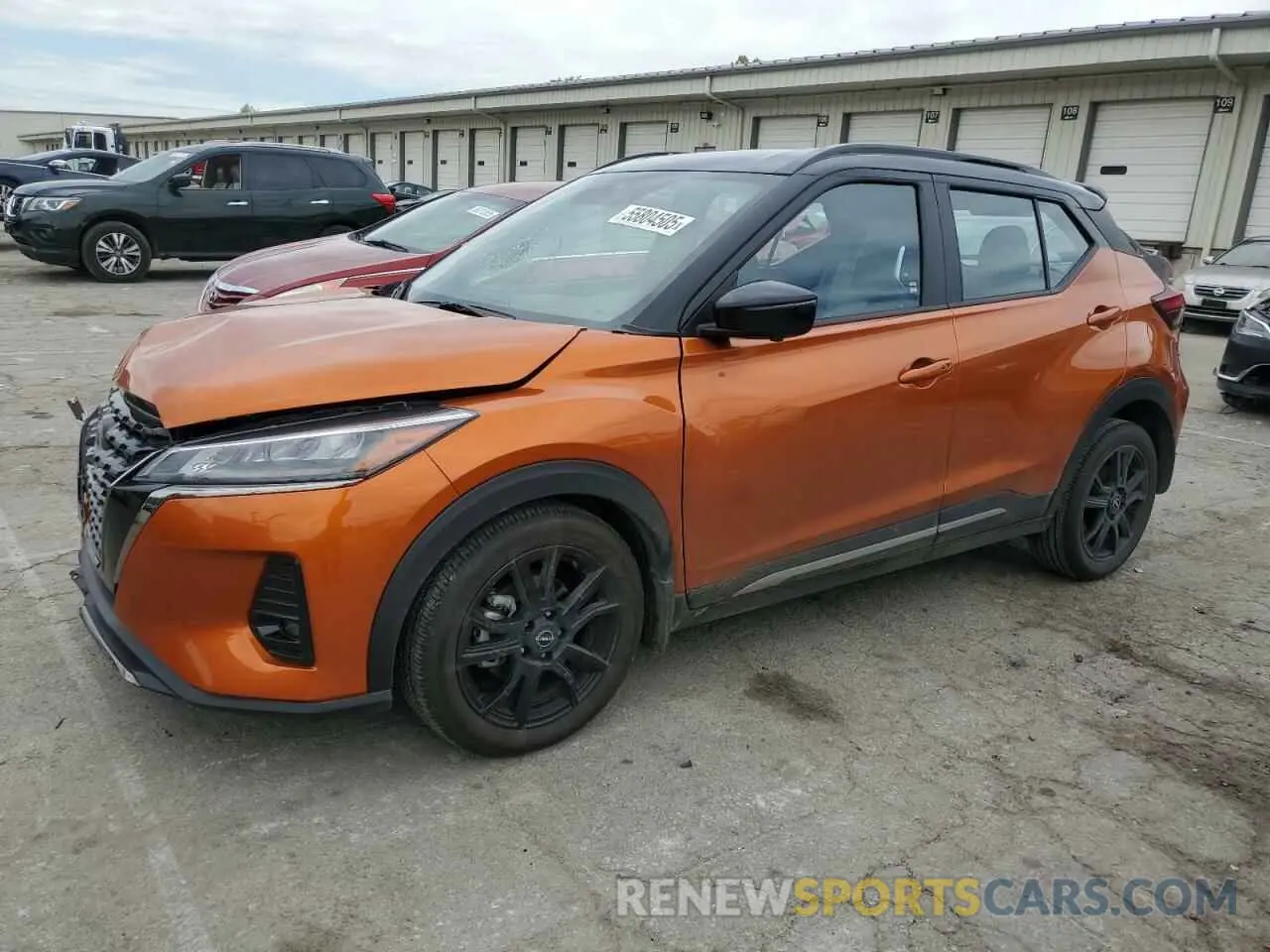 1 Photograph of a damaged car 3N1CP5DV4RL529580 NISSAN KICKS 2024