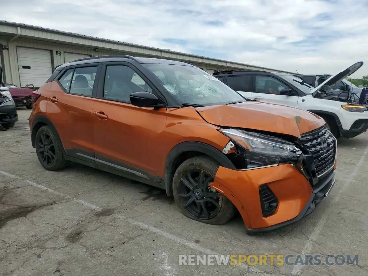 4 Photograph of a damaged car 3N1CP5DV4RL529580 NISSAN KICKS 2024