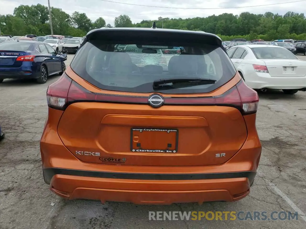 6 Photograph of a damaged car 3N1CP5DV4RL529580 NISSAN KICKS 2024