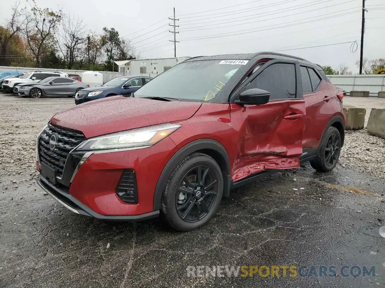 1 Photograph of a damaged car 3N1CP5DV5RL475710 NISSAN KICKS 2024