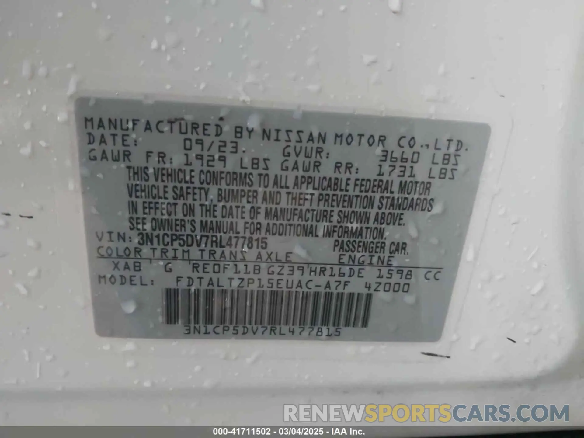 9 Photograph of a damaged car 3N1CP5DV7RL477815 NISSAN KICKS 2024