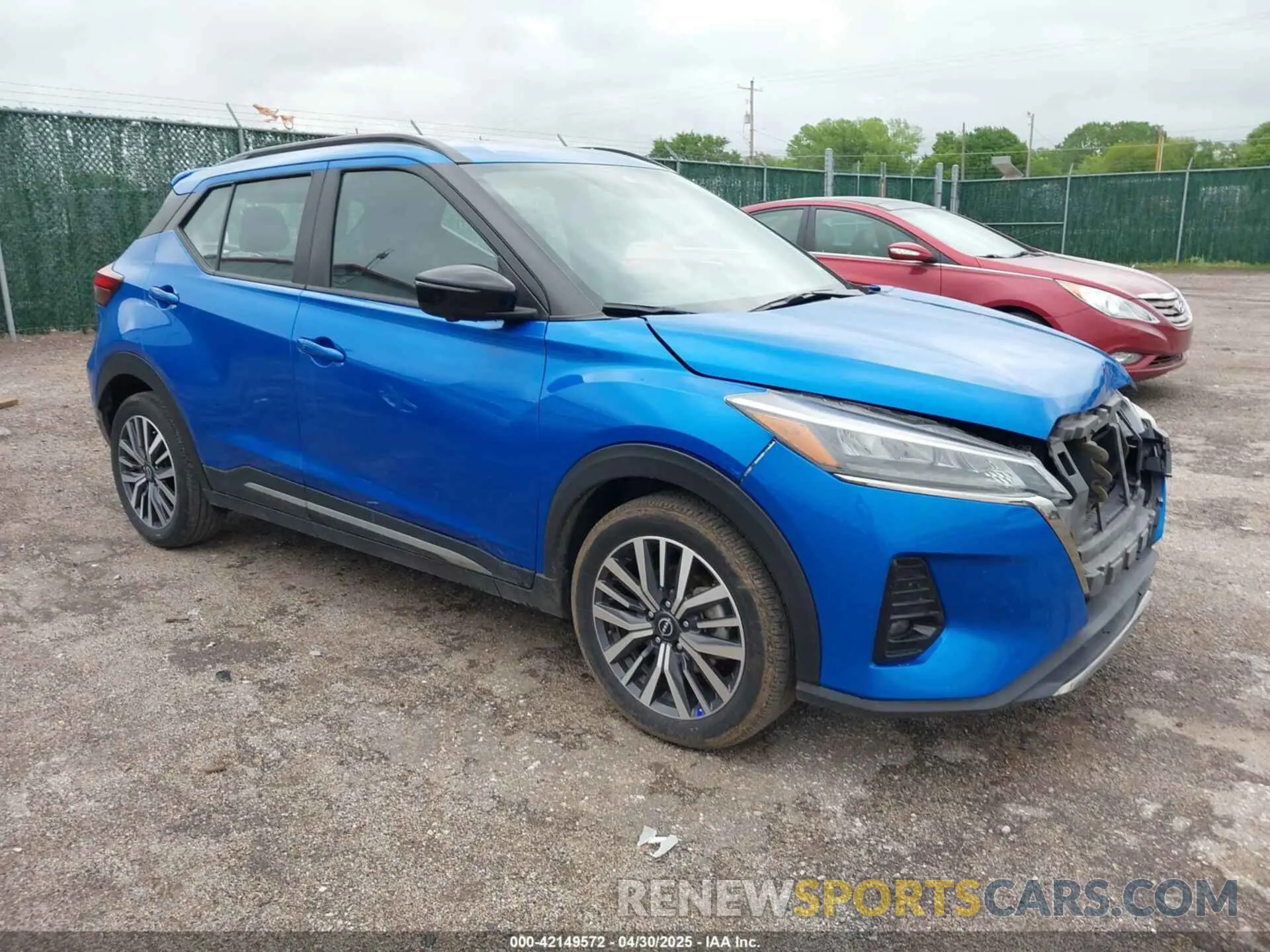 1 Photograph of a damaged car 3N1CP5DV7RL525443 NISSAN KICKS 2024