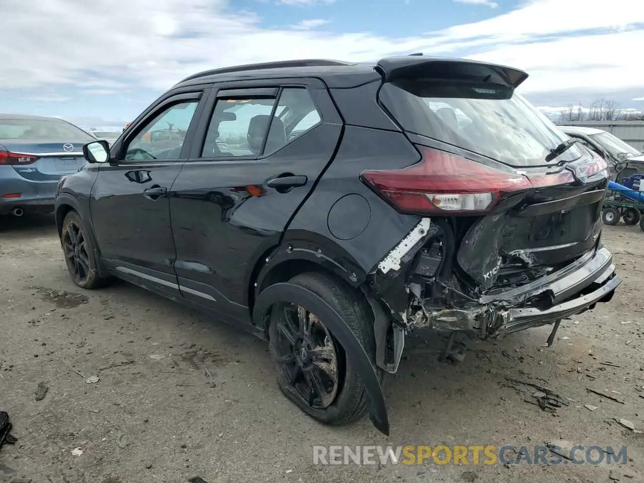 2 Photograph of a damaged car 3N1CP5DV7RL542341 NISSAN KICKS 2024