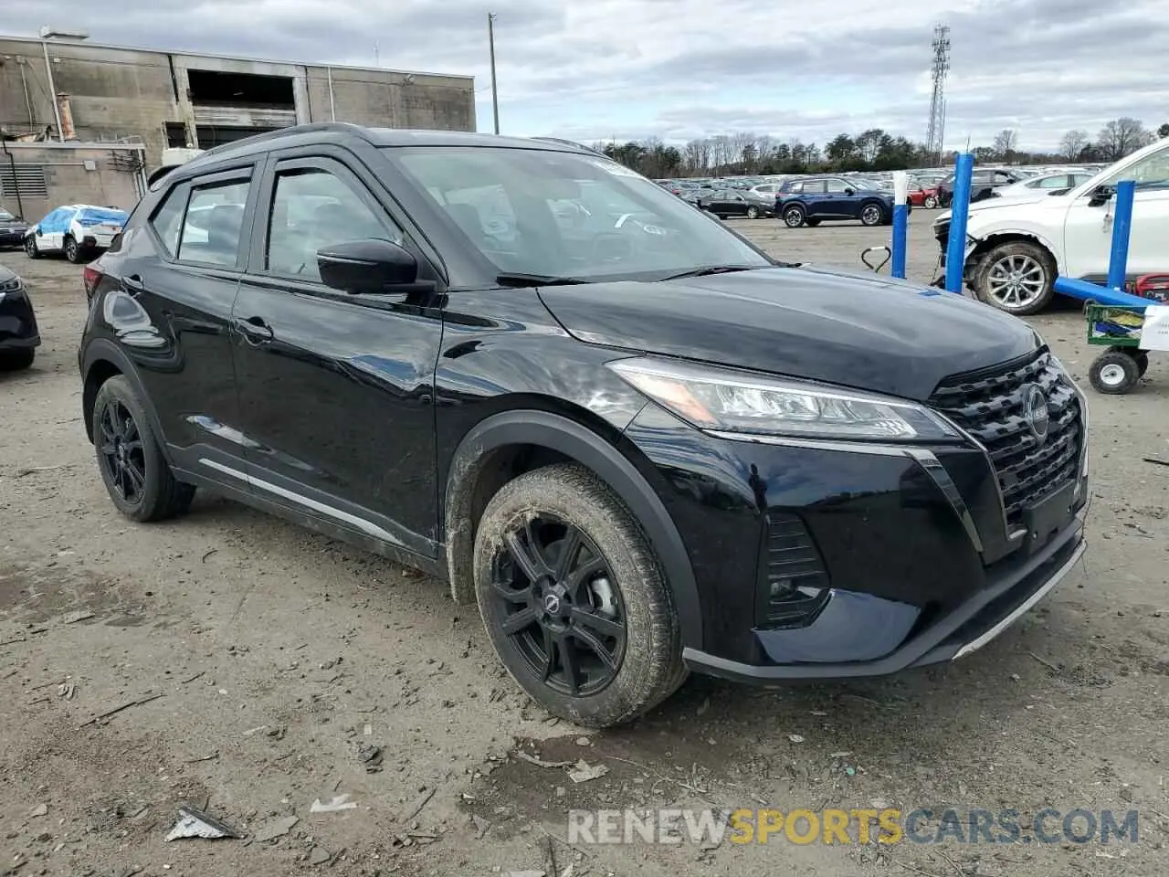 4 Photograph of a damaged car 3N1CP5DV7RL542341 NISSAN KICKS 2024