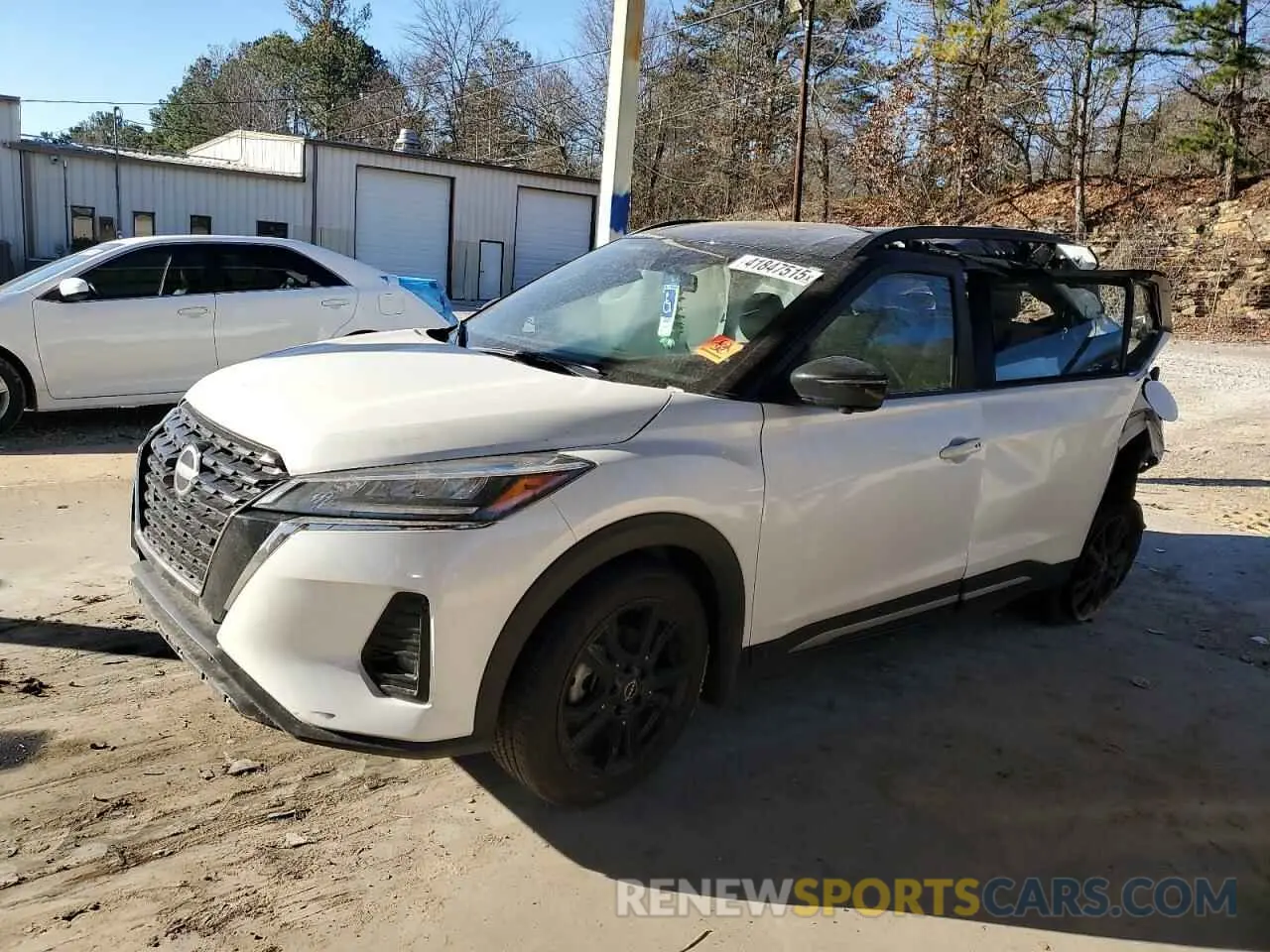 1 Photograph of a damaged car 3N1CP5DV8RL484062 NISSAN KICKS 2024