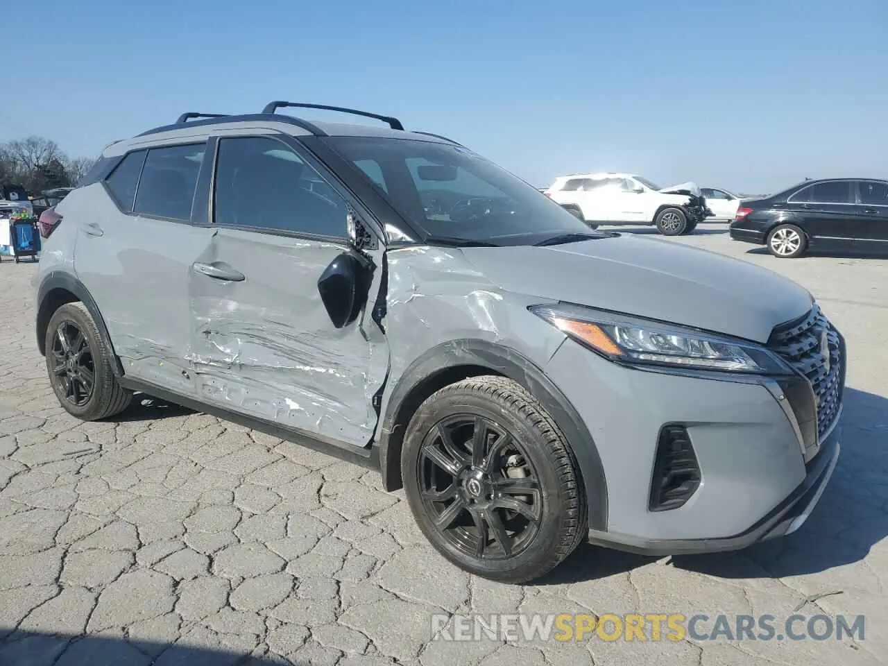 4 Photograph of a damaged car 3N1CP5DV9RL485334 NISSAN KICKS 2024