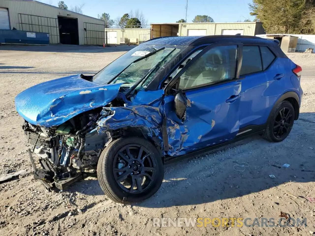 1 Photograph of a damaged car 3N1CP5DV9RL564793 NISSAN KICKS 2024