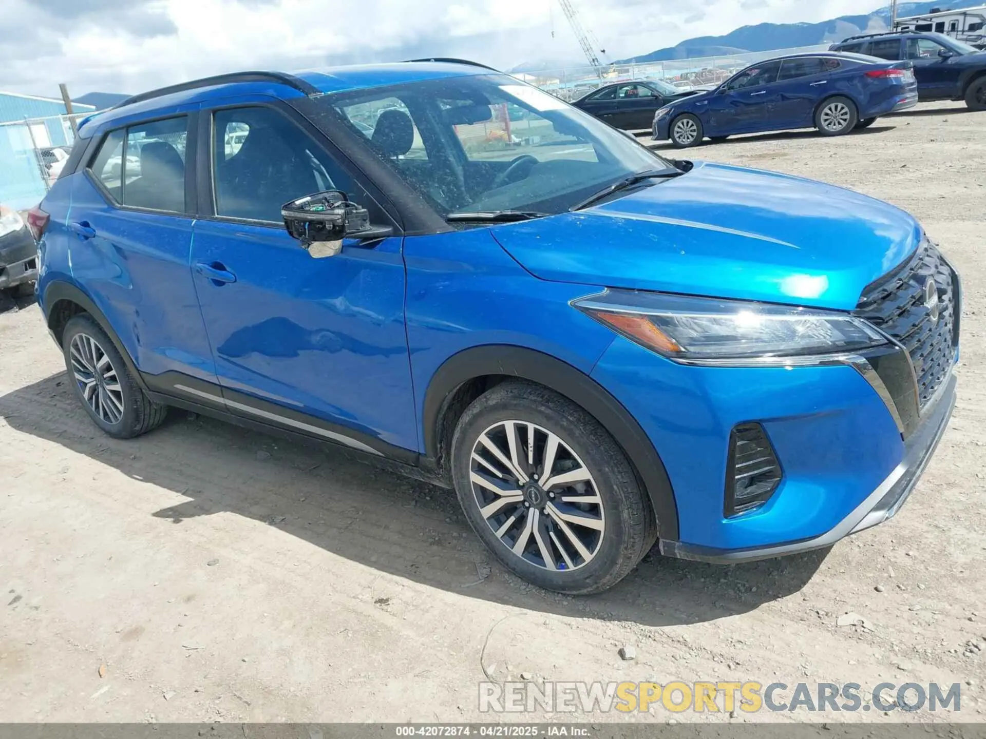 1 Photograph of a damaged car 3N1CP5DVXRL485326 NISSAN KICKS 2024