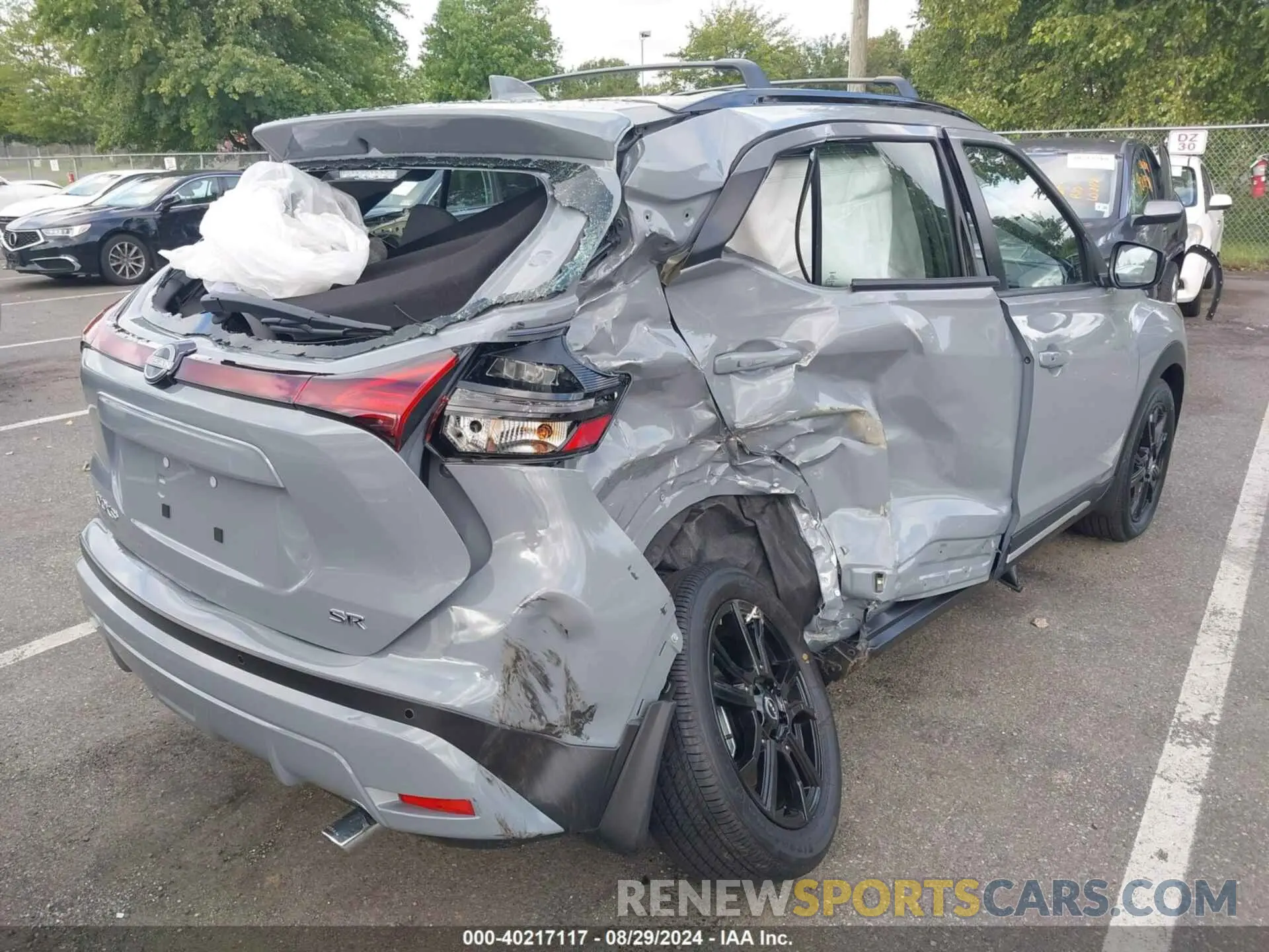 4 Photograph of a damaged car 3N1CP5DVXRL513299 NISSAN KICKS 2024