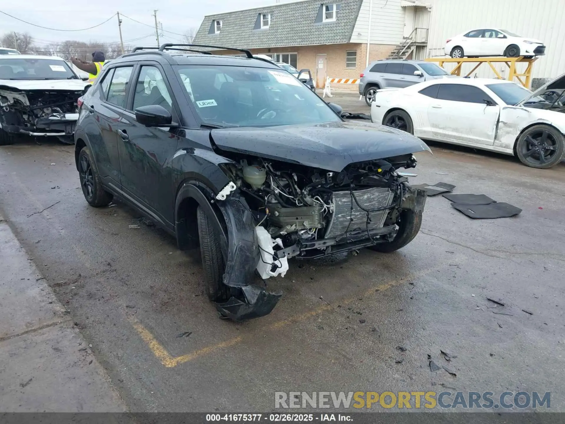 1 Photograph of a damaged car 3N1CP5DVXRL531866 NISSAN KICKS 2024