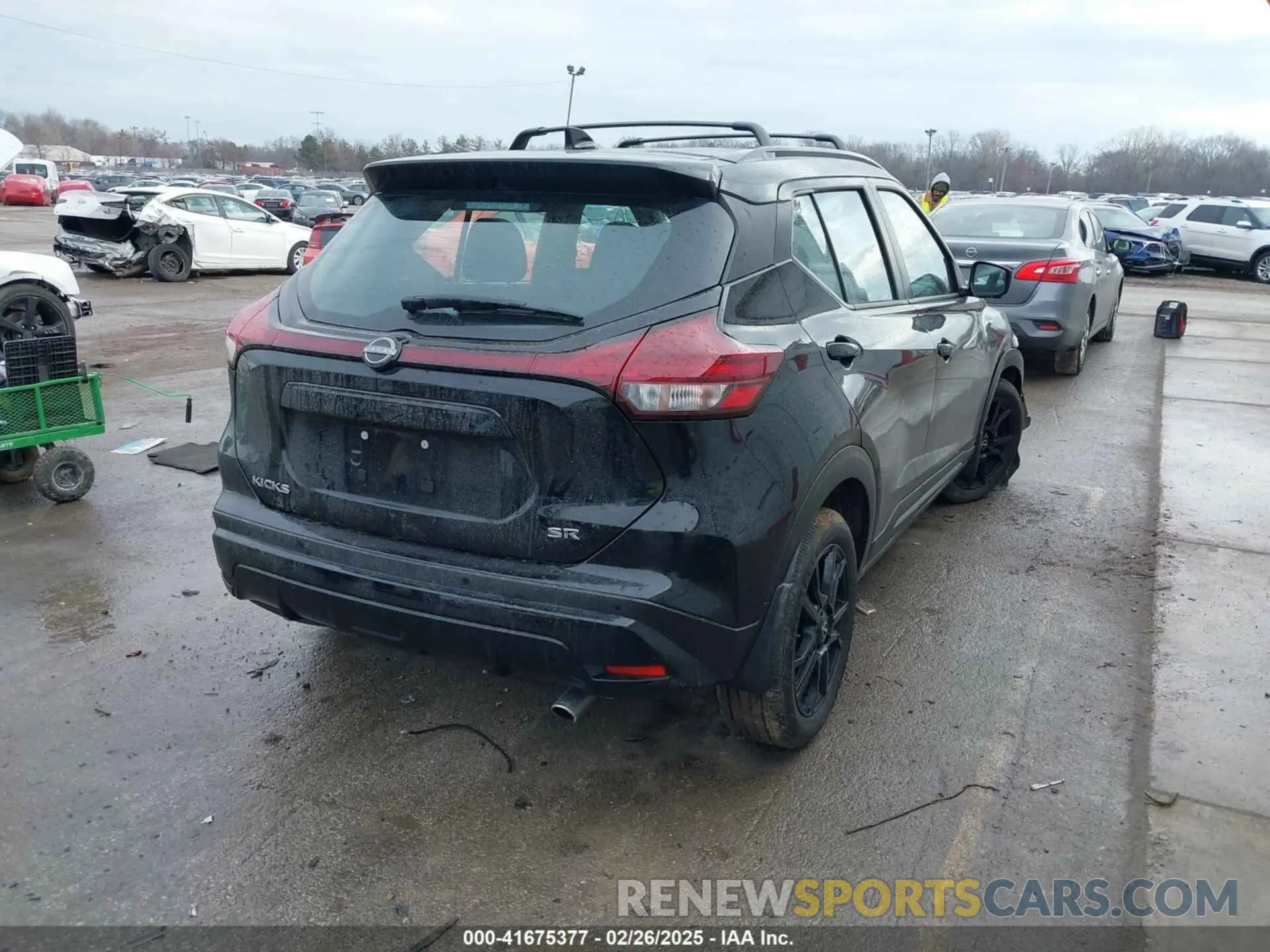 4 Photograph of a damaged car 3N1CP5DVXRL531866 NISSAN KICKS 2024