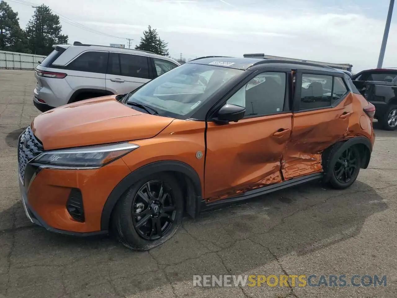 1 Photograph of a damaged car 3N1CP5DVXRL562406 NISSAN KICKS 2024