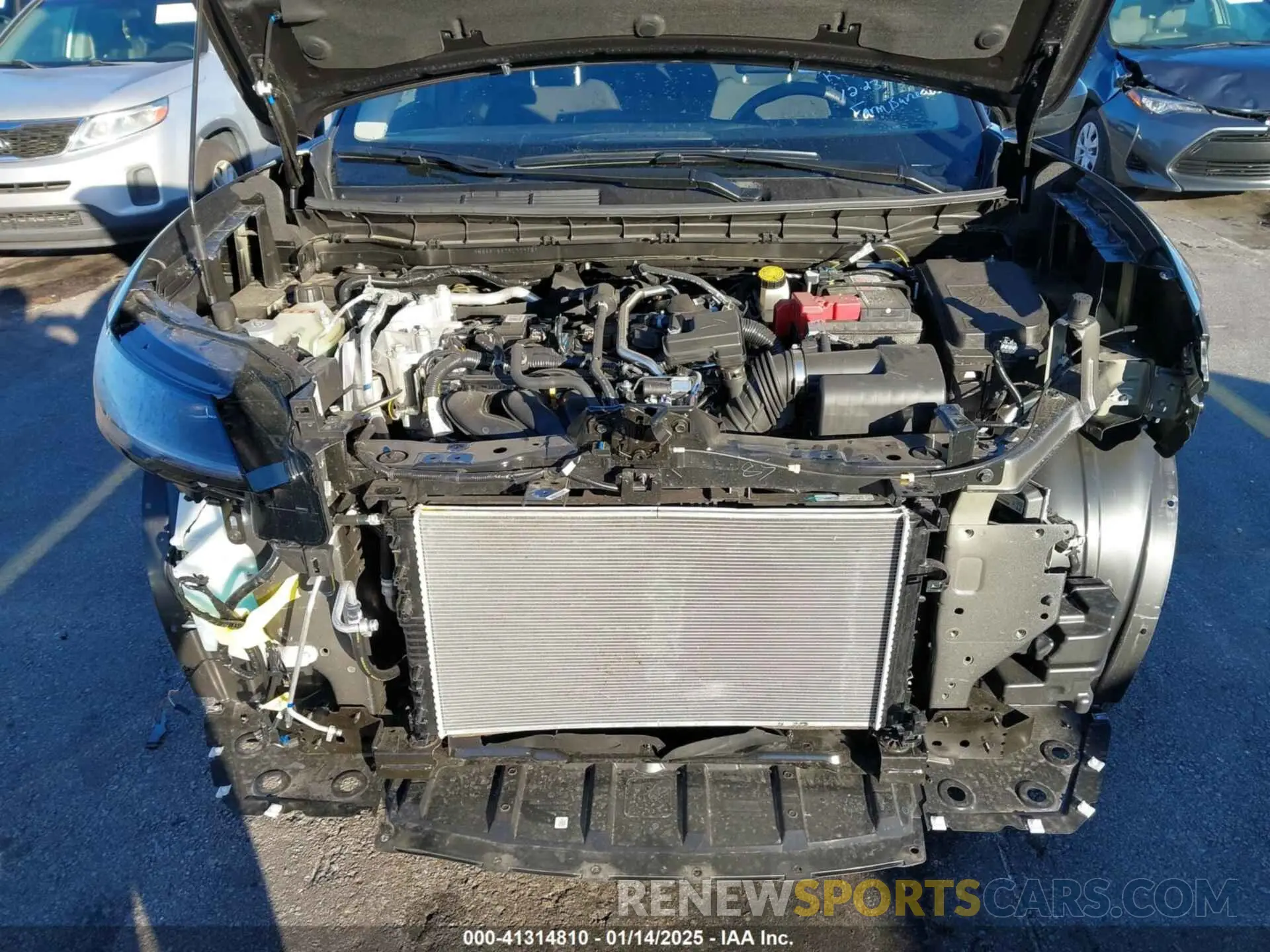 10 Photograph of a damaged car 3N8AP6BA0SL306781 NISSAN KICKS 2025