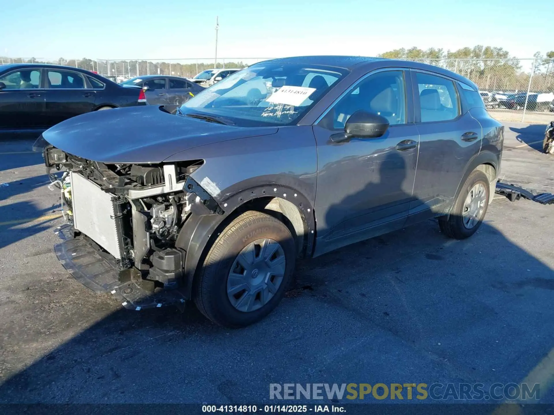 2 Photograph of a damaged car 3N8AP6BA0SL306781 NISSAN KICKS 2025