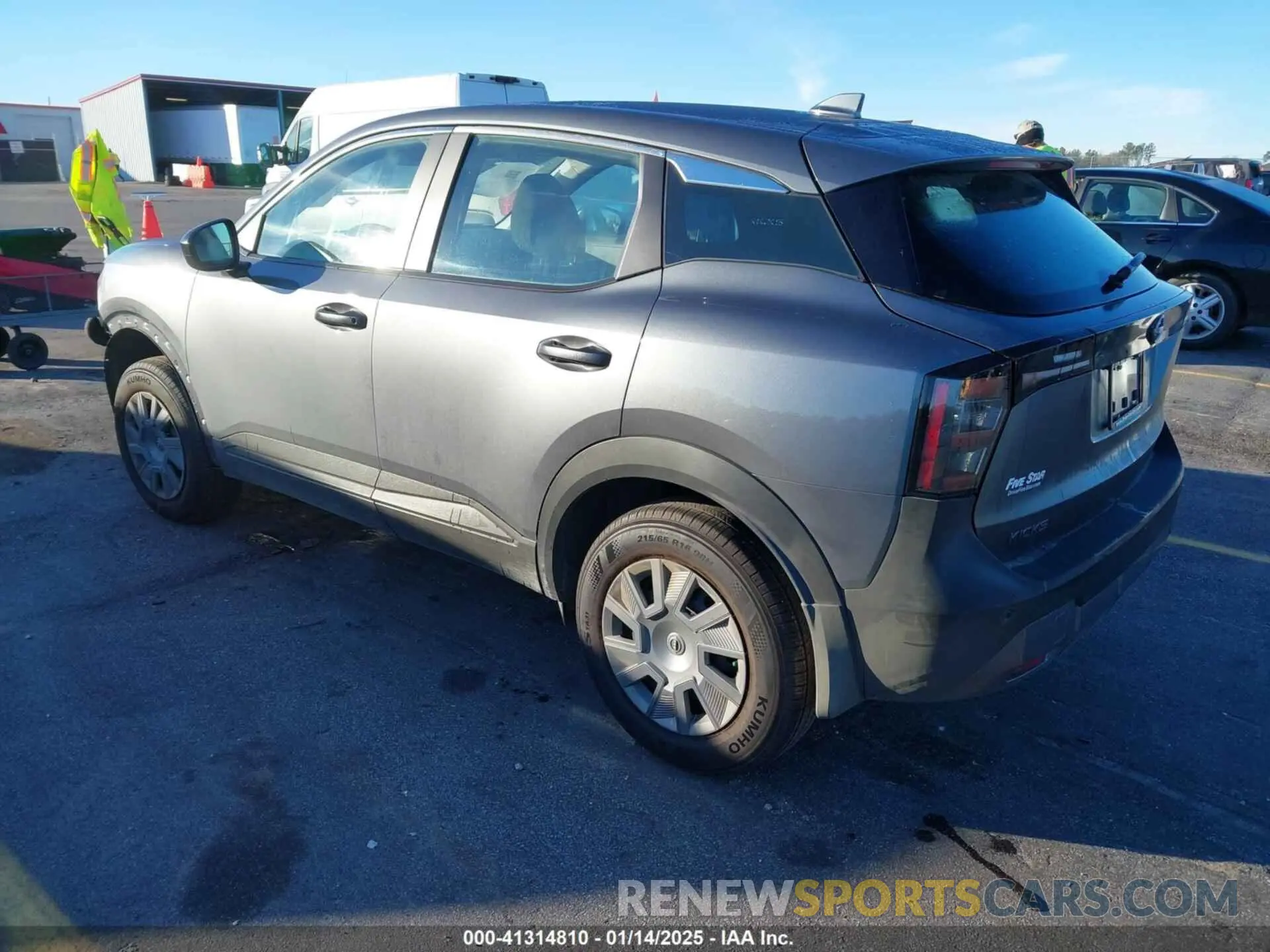 3 Photograph of a damaged car 3N8AP6BA0SL306781 NISSAN KICKS 2025