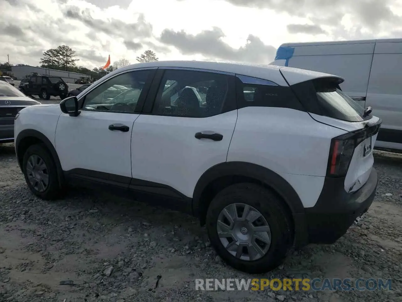 2 Photograph of a damaged car 3N8AP6BA0SL307087 NISSAN KICKS 2025