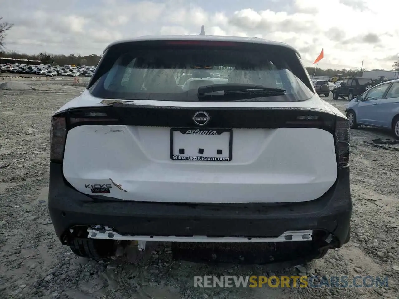 6 Photograph of a damaged car 3N8AP6BA0SL307087 NISSAN KICKS 2025