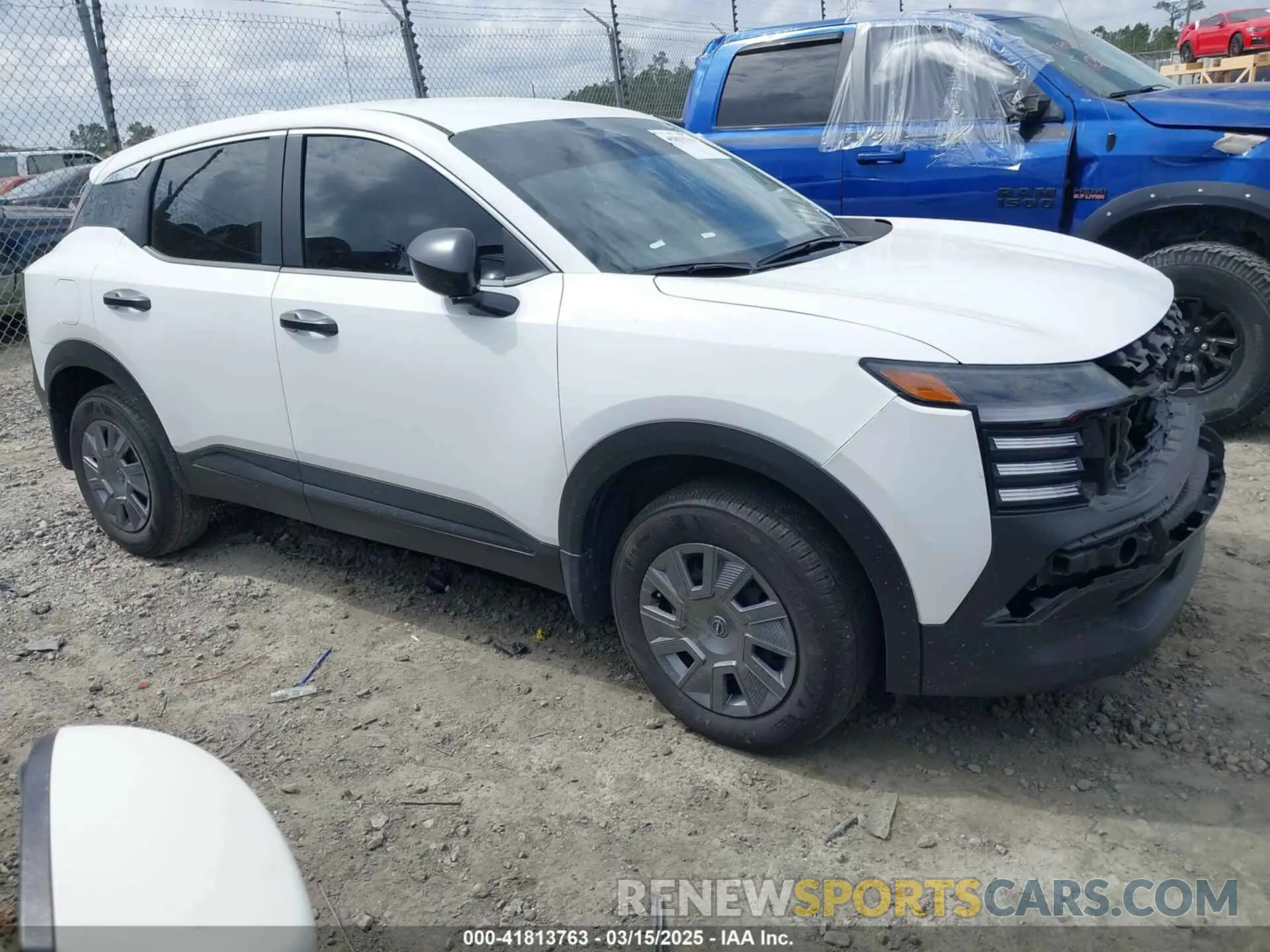 1 Photograph of a damaged car 3N8AP6BA1SL306207 NISSAN KICKS 2025