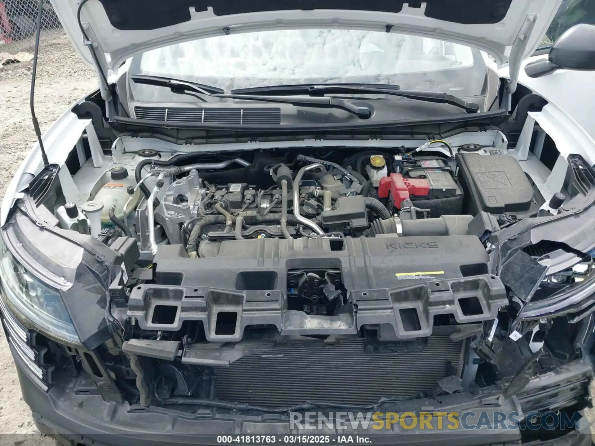10 Photograph of a damaged car 3N8AP6BA1SL306207 NISSAN KICKS 2025