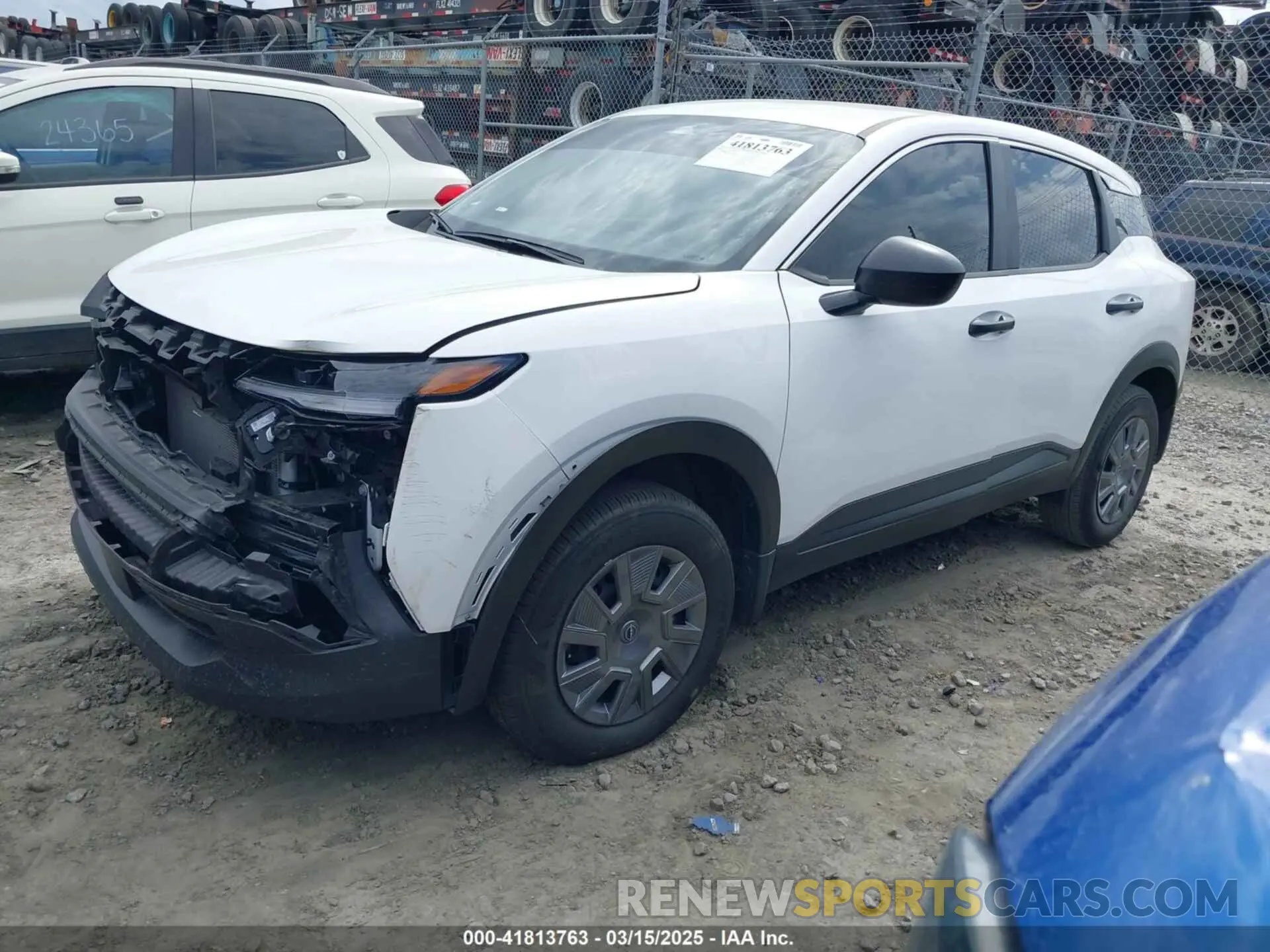 2 Photograph of a damaged car 3N8AP6BA1SL306207 NISSAN KICKS 2025