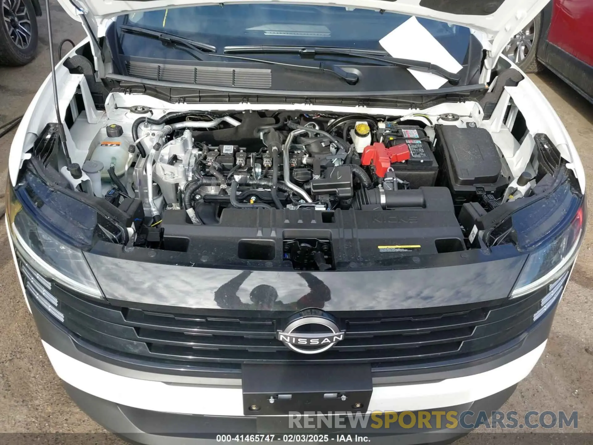 10 Photograph of a damaged car 3N8AP6BA1SL314811 NISSAN KICKS 2025