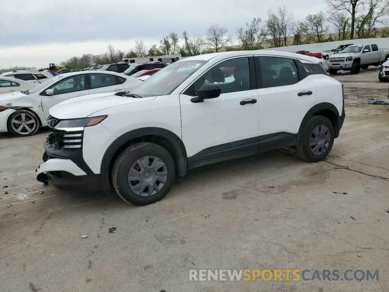 1 Photograph of a damaged car 3N8AP6BA2SL322626 NISSAN KICKS 2025