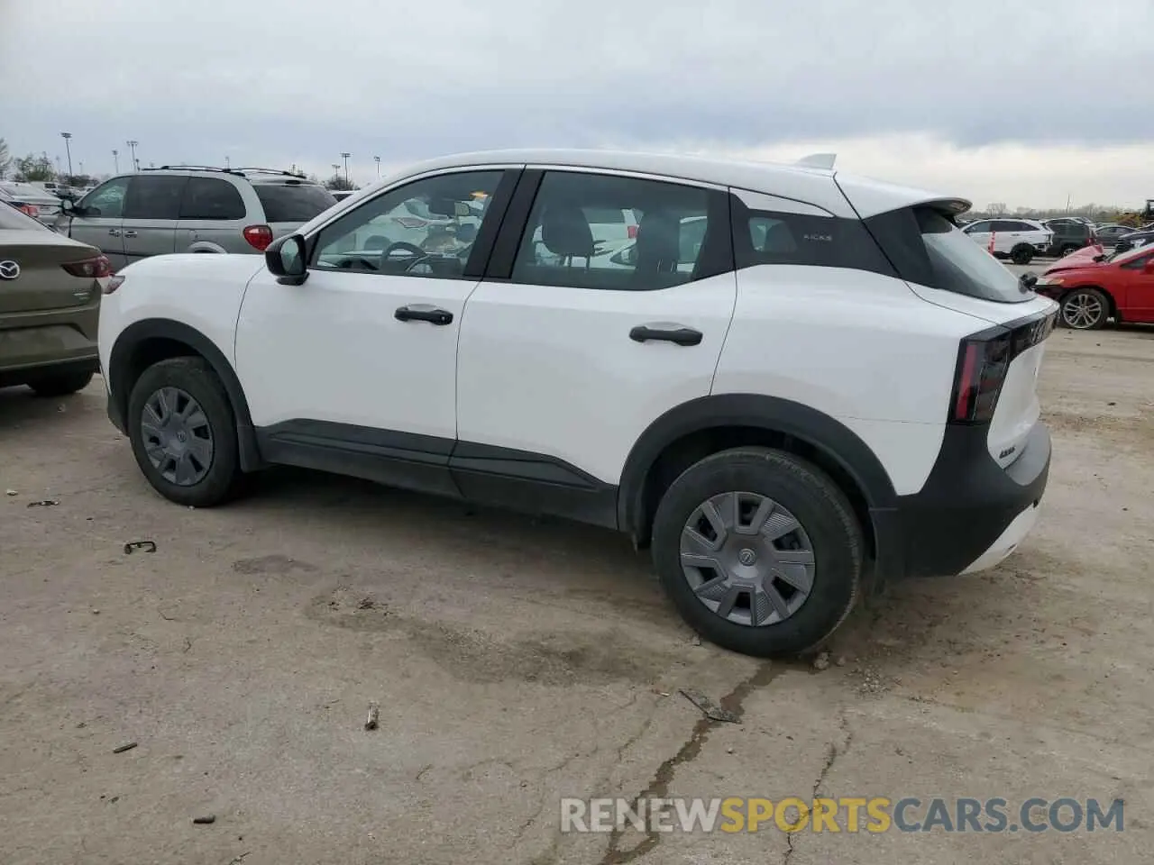 2 Photograph of a damaged car 3N8AP6BA2SL322626 NISSAN KICKS 2025