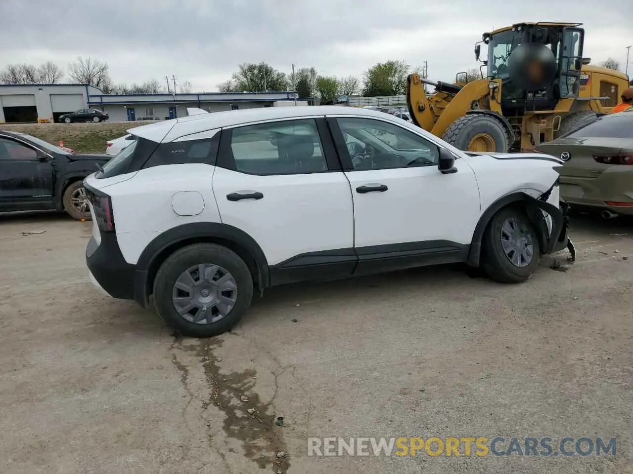 3 Photograph of a damaged car 3N8AP6BA2SL322626 NISSAN KICKS 2025